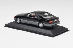 Mercedes C140 600 SEC Musta Minichamps 1:43 32600 Metalli — kuva 3 / 4