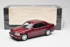 Mercedes AMG C36 W202 Almandine Punainen Norev 1:18 B66040706 Metalli — kuva 8 / 8