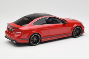 Mercedes AMG C63 W204 Edition 507 Punainen GT Spirit 1:18 GT920 Hartsi — kuva 2 / 5