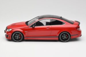 Mercedes AMG C63 W204 Edition 507 Punainen GT Spirit 1:18 GT920 Hartsi — kuva 3 / 5
