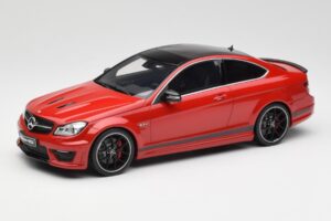 Mercedes AMG C63 W204 Edition 507 Punainen GT Spirit 1:18 GT920 Hartsi