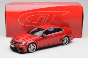 Mercedes AMG C63 W204 Punainen 2nd Choice GT Spirit 1:18 GT065-D1 Hartsi — kuva 6 / 6