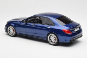 Mercedes AMG C63 S W205 Sininen GT Spirit 1:18 ZM044 Hartsi — kuva 5 / 6