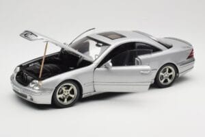 Mercedes CL500 C215 Lorinser Silver Metallic AUTOart 1:18 70121 Metalli — kuva 2 / 8