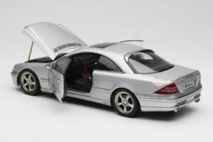 Mercedes CL500 C215 Lorinser Silver Metallic AUTOart 1:18 70121 Metalli — kuva 5 / 8