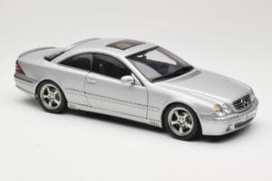 Mercedes CL500 C215 Lorinser Silver Metallic AUTOart 1:18 70121 Metalli — kuva 6 / 8