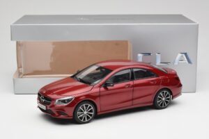 Mercedes CLA C117 Designo Patagonia Punainen Metallic Norev 1:18 B66960131 Metalli — kuva 8 / 8