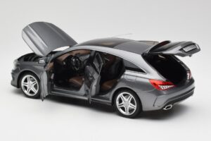 Mercedes CLA C117 Mountain Harmaa Norev 1:18 B66960351 Metalli — kuva 5 / 8