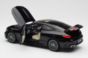 Mercedes CLE C236 Coupe Obsidian Musta Metallinen Norev 1:18 183937 Metalli — kuva 5 / 8