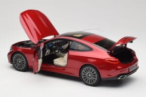 Mercedes CLE Coupe C236 Punainen Norev 1:18 B66960596 Metalli — kuva 5 / 8