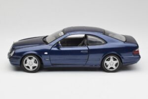 Mercedes CLK 55 AMG C209 Sininen Metallic Anson 1:18 30343 Metalli — kuva 4 / 8