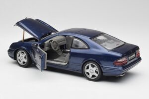 Mercedes CLK 55 AMG C209 Sininen Metallic Anson 1:18 30343 Metalli — kuva 5 / 8