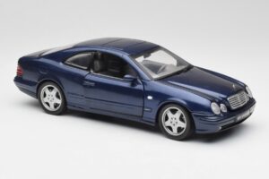 Mercedes CLK 55 AMG C209 Sininen Metallic Anson 1:18 30343 Metalli — kuva 6 / 8