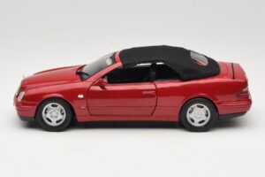 Mercedes CLK A208 Cabriolet Punainen Anson 1:18 30338 Metalli — kuva 4 / 8