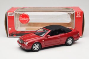 Mercedes CLK A208 Cabriolet Punainen Anson 1:18 30338 Metalli — kuva 8 / 8