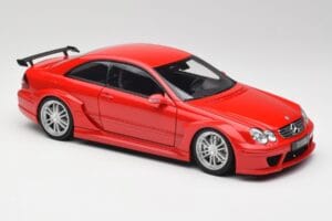 Mercedes CLK DTM AMG C209 Mars Punainen Kyosho 1:18 08461R Metalli — kuva 6 / 8