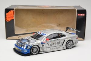 Mercedes CLK DTM #18 Persson Motorsport M. Tiemann DTM 2000 Maisto 1:18 538888 Metalli — kuva 8 / 8