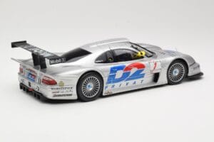 Mercedes CLK LM GT1 #1 AMG Mercedes K. Ludwig / R. Zonta FIA GT Championship 1998 Maisto 1:18 56053 Metalli — kuva 3 / 8