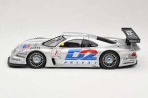 Mercedes CLK LM GT1 #1 AMG Mercedes K. Ludwig / R. Zonta FIA GT Championship 1998 Maisto 1:18 56053 Metalli — kuva 4 / 8