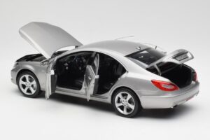 Mercedes CLS C218 Designo Alubeam Titanium Norev 1:18 B66961298 Metalli — kuva 5 / 8