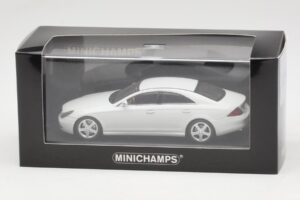 Mercedes CLS-Class C219 Linea Valkoinen Minichamps 1:43 436034300 Metalli — kuva 4 / 4
