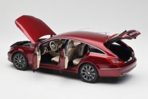 Mercedes CLS Shooting Brake X218 Thulite Punainen Norev 1:18 B66960116 Metalli — kuva 5 / 8