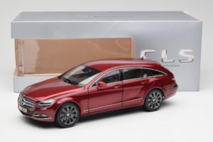 Mercedes CLS Shooting Brake X218 Thulite Punainen Norev 1:18 B66960116 Metalli — kuva 8 / 8