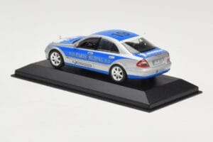 Mercedes E-Class W211 #19 Team Michelin Paris-Beijing 2006 Replacement Box Minichamps 1:43 B66962269-R Metalli — kuva 3 / 4