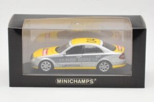 Mercedes E-Class W211 #4 Team ADAC Paris-Beijing 2006 Replacement Box Minichamps 1:43 B66962260-R Metalli — kuva 4 / 4