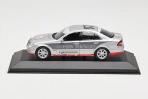 Mercedes E-Class W211 #7 Team AutoBild Paris-Beijing 2006 Replacement Box Minichamps 1:43 MB001 Metalli
