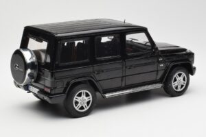 Mercedes G 500 W463 Musta Dealer Edition AUTOart 1:18 B66962143 Metalli — kuva 3 / 8