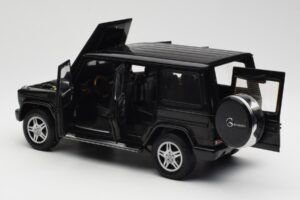 Mercedes G 500 W463 Musta Dealer Edition AUTOart 1:18 B66962143 Metalli — kuva 5 / 8