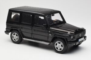 Mercedes G 500 W463 Musta Dealer Edition AUTOart 1:18 B66962143 Metalli — kuva 6 / 8