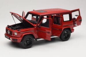 Mercedes G 500 W463 Punainen Minichamps 1:18 110037101 Metalli — kuva 2 / 8