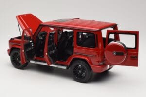 Mercedes G 500 W463 Punainen Minichamps 1:18 110037101 Metalli — kuva 5 / 8