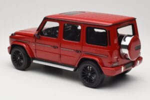 Mercedes G 500 W463 Punainen Minichamps 1:18 110037101 Metalli — kuva 7 / 8