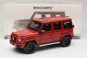 Mercedes G 500 W463 Punainen Minichamps 1:18 110037101 Metalli — kuva 8 / 8