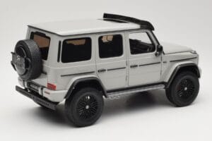 Mercedes G 63 AMG 4x4 Squared Arabian Grey Almost Real 1:18 820829 Metalli — kuva 3 / 8