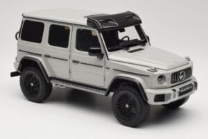 Mercedes G 63 AMG 4x4 Squared Arabian Grey Almost Real 1:18 820829 Metalli — kuva 6 / 8