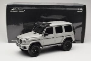 Mercedes G 63 AMG 4x4 Squared Arabian Grey Almost Real 1:18 820829 Metalli — kuva 8 / 8