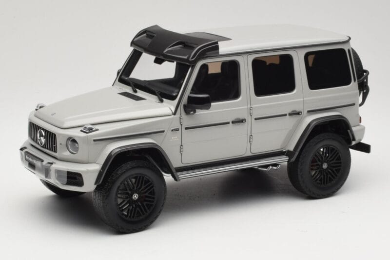 Mercedes G 63 AMG 4x4 Squared Arabian Grey Almost Real 1:18 820829 Metalli