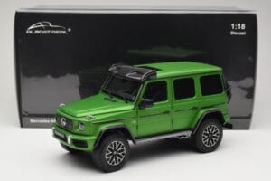 Mercedes G 63 AMG 4x4 Squared Green Hell Magno Almost Real 1:18 820821 Metalli — kuva 8 / 8