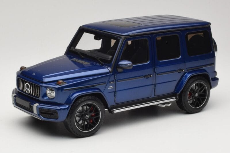 Mercedes G 63 AMG W463 Blue Metallic Minichamps 1:18 110037061 Metalli