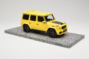 Mercedes Brabus 850 6.0 Widestar G63 W463 Electric Beam Yellow Minichamps 1:18 107032402 Metalli — kuva 4 / 6