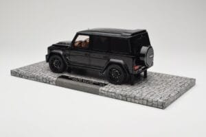 Mercedes Brabus 850 6.0 Widestar G63 W463 Obsidian Black Metallic Minichamps 1:18 107032400 Metalli — kuva 5 / 6