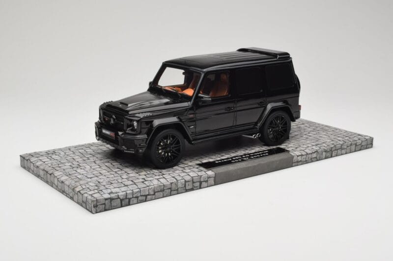 Mercedes Brabus 850 6.0 Widestar G63 W463 Obsidian Black Metallic Minichamps 1:18 107032400 Metalli