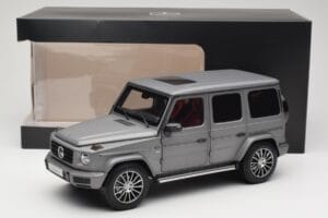 Mercedes G-Class G500 W463A Designo Platinum Magno Minichamps 1:18 B66960811 Metalli — kuva 8 / 8