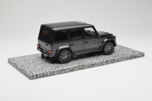 Mercedes G-Class W463 Brabus V12 800 Widestar Harmaa Minichamps 1:18 107032300 Metalli — kuva 2 / 6