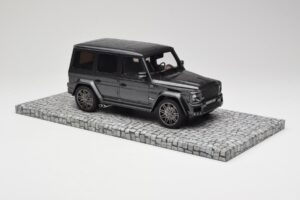 Mercedes G-Class W463 Brabus V12 800 Widestar Harmaa Minichamps 1:18 107032300 Metalli — kuva 4 / 6