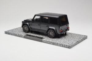 Mercedes G-Class W463 Brabus V12 800 Widestar Harmaa Minichamps 1:18 107032300 Metalli — kuva 5 / 6